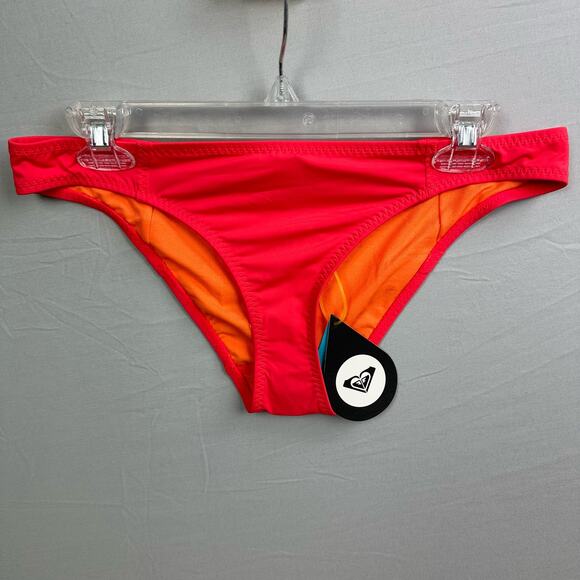 Roxy Beach Fever Bikini Bottom Women’s Large Orange - Picture 1 of 4
